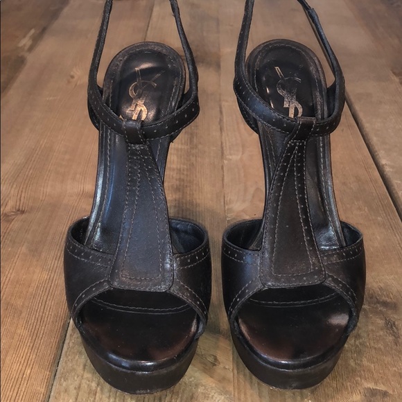 Gorgeous YSL Leather Heels 👠 👠 - Picture 3 of 8